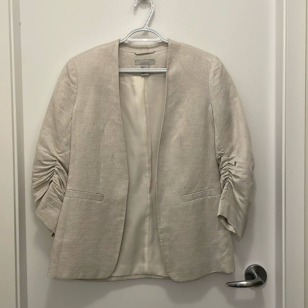 H&M linen jacket